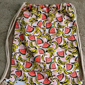 New drawstring bag!